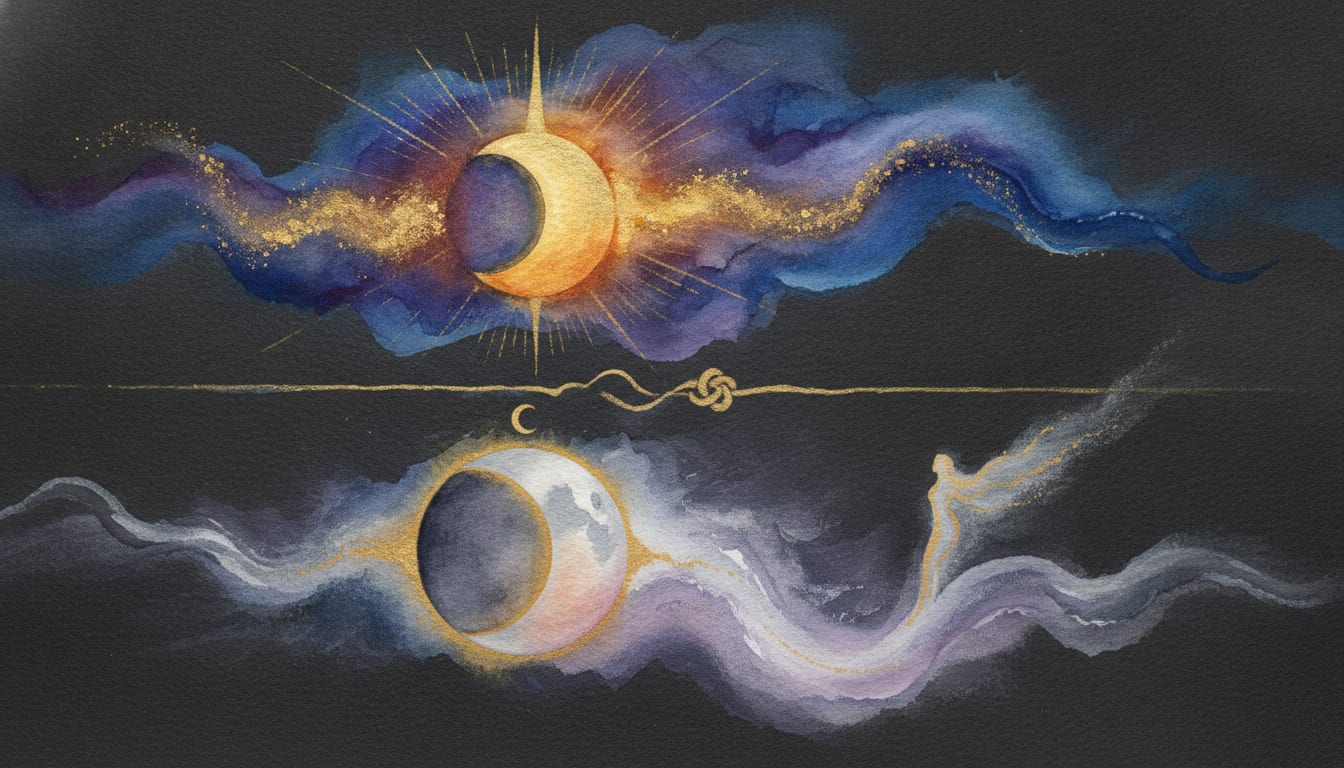 Solar vs Lunar Eclipse: The Real Difference Solar vs Lunar Eclipse: The Real Difference illustration