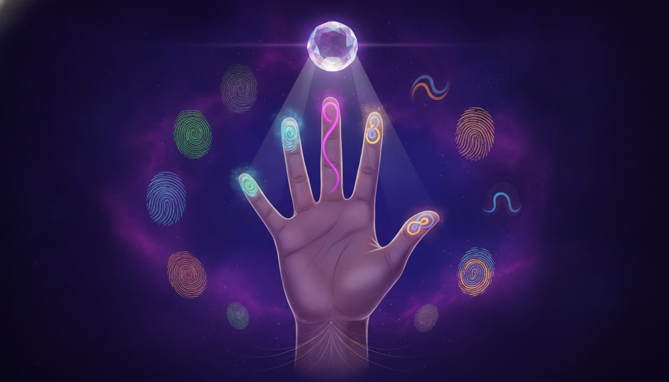 How Do You Read Your Own Fingerprints? illustration