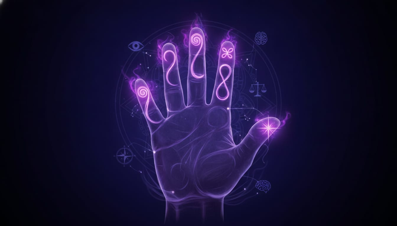 What Is Fingerprint Palmistry? illustration