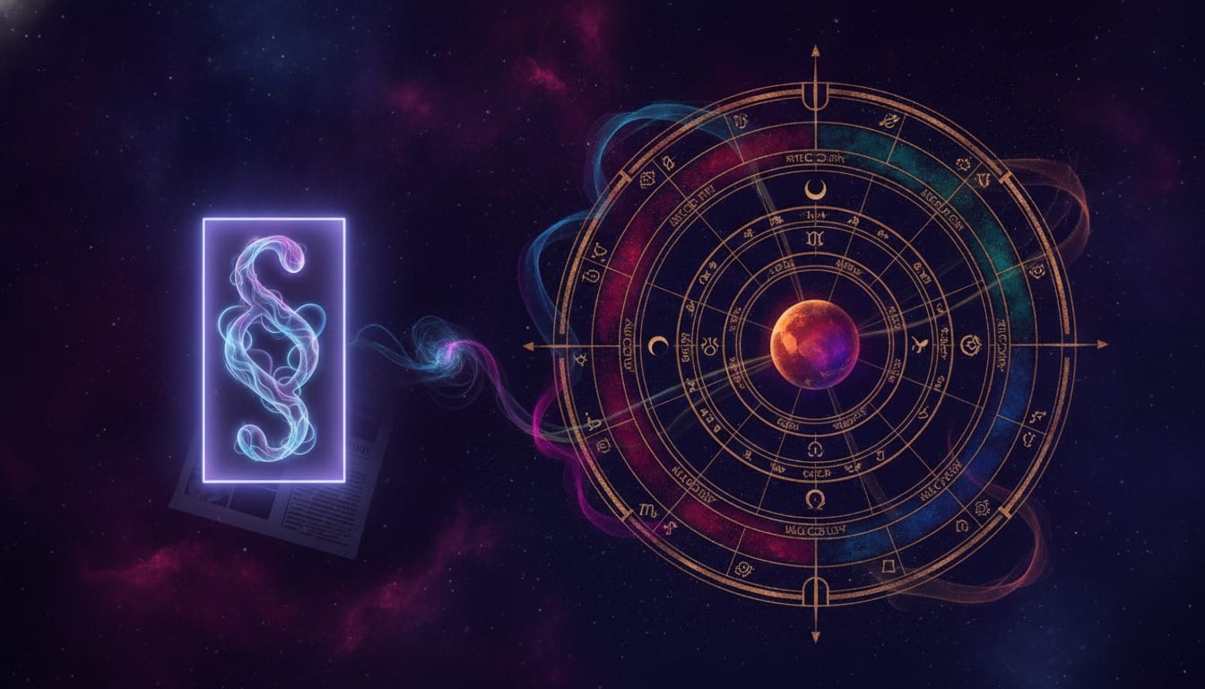 What Is the Difference Between a Horoscope and a Birth Chart? What Is the Difference Between a Horoscope and a Birth Chart? illustration