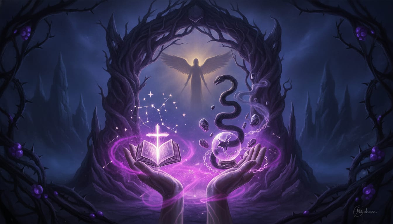 Palmistry in Christianity: Divination Concerns Palmistry in Christianity: Divination Concerns illustration