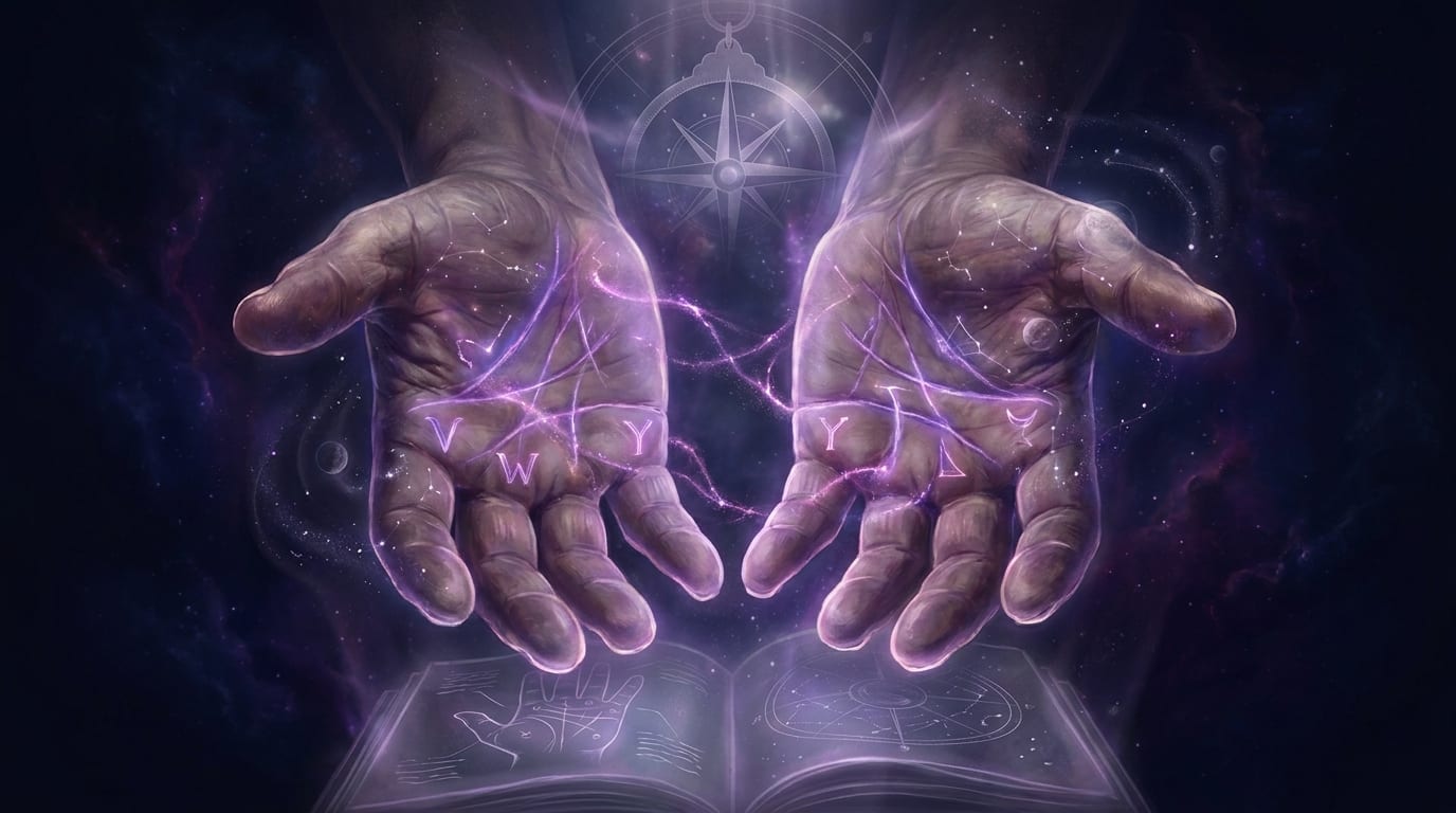 Letters on Your Palm: V, W, Y and the Soulmate Myth
