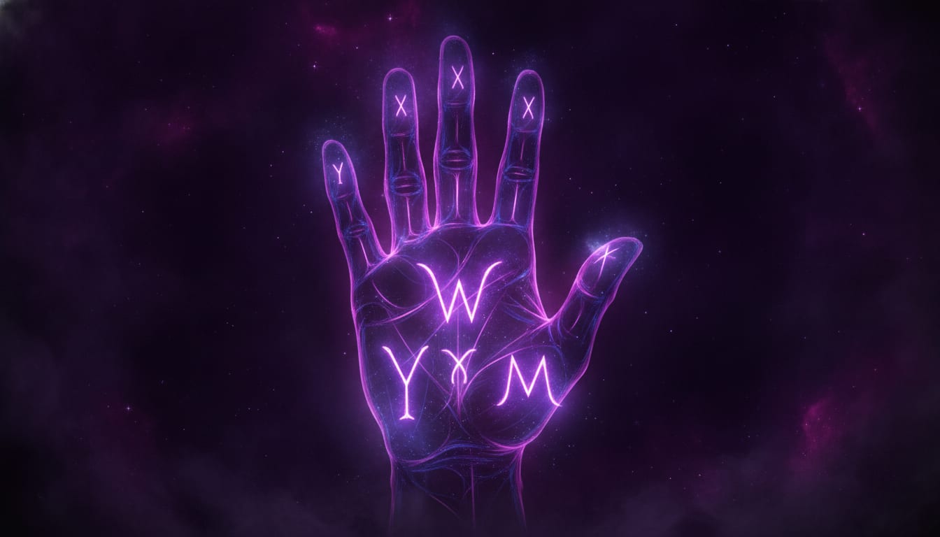 What Do Letters on Your Palm Actually Mean? illustration