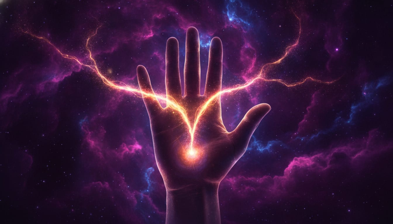 What Does a V on Your Palm Mean? illustration