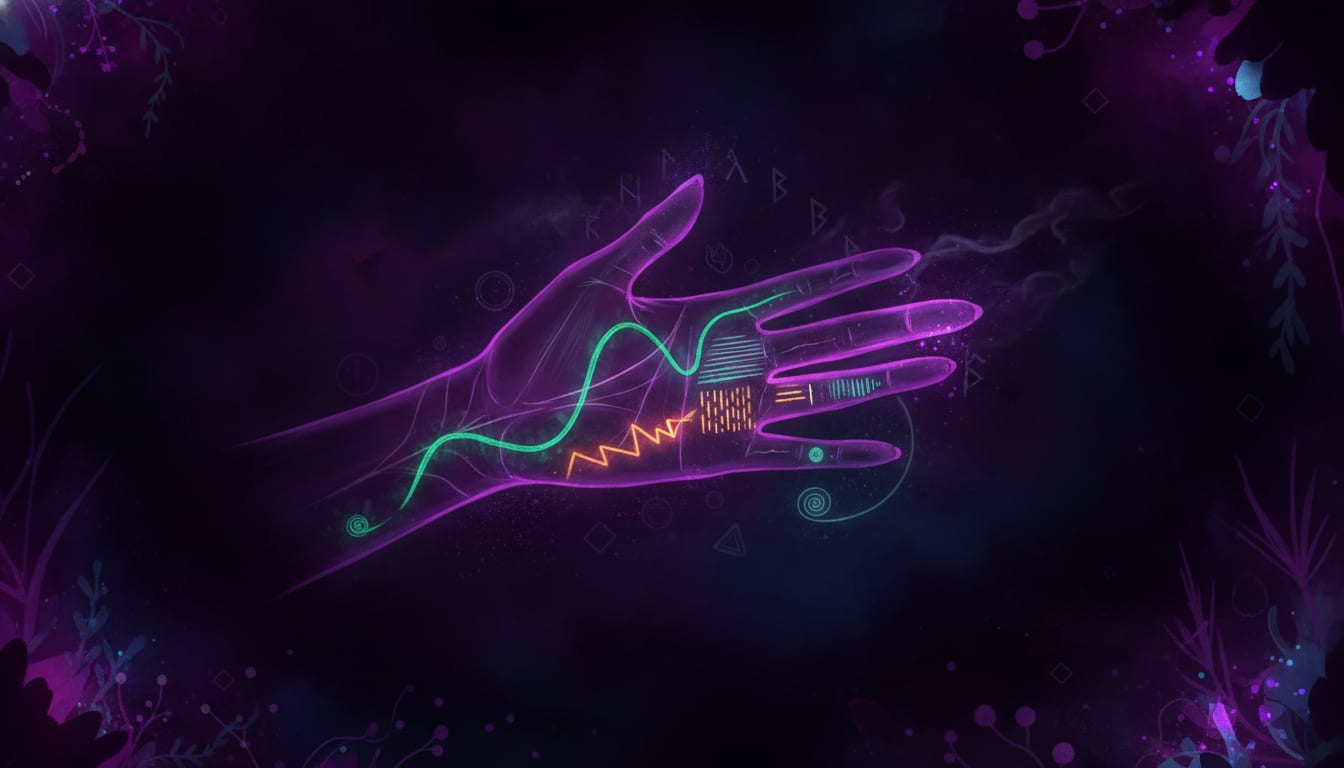 Other Lines That Can Appear Under the Pinky Other Lines That Can Appear Under the Pinky illustration
