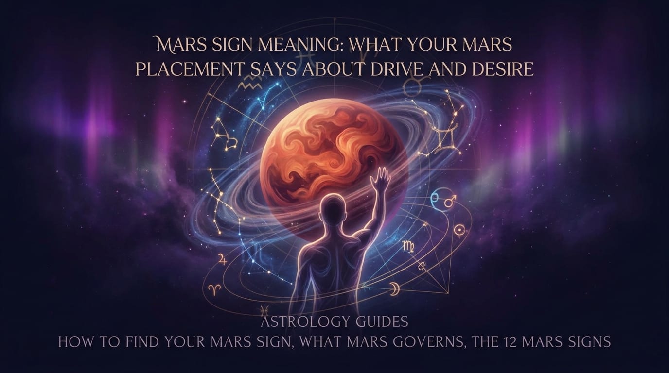 Mars Sign Meaning: What Your Mars Placement Says About Drive and Desire