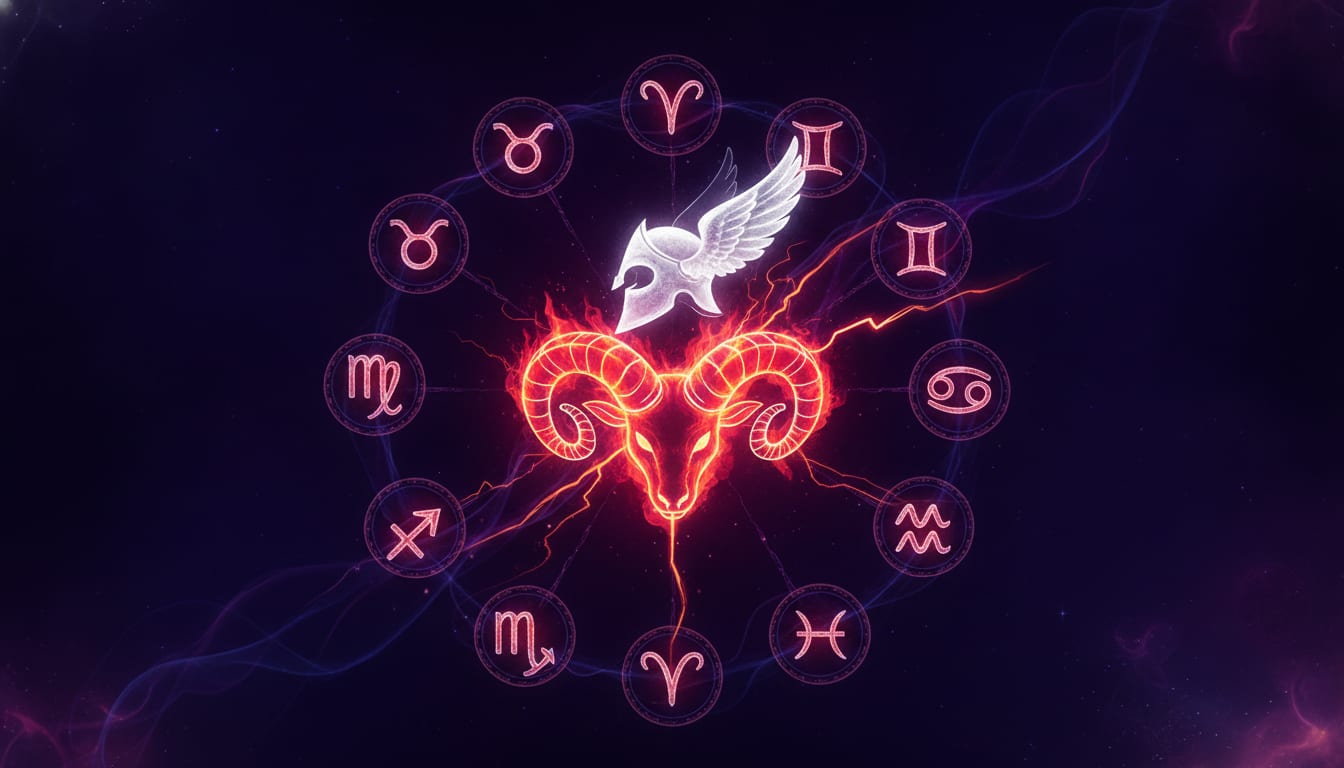 The 12 Mercury Signs illustration