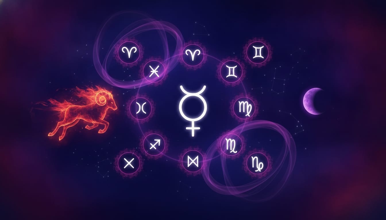 The 12 Venus Signs The 12 Venus Signs illustration