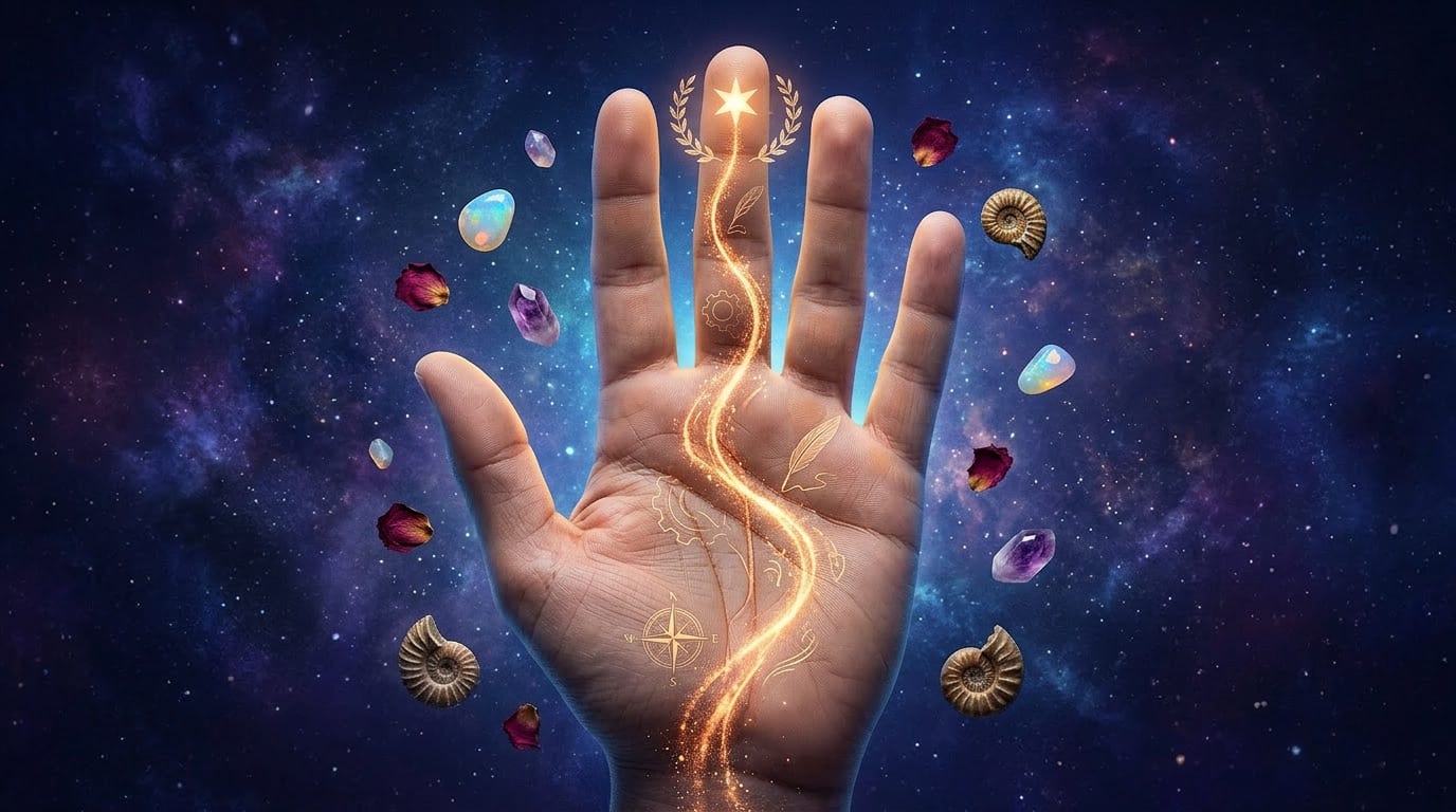 Fate Line Palm Reading: Destiny, Career Path & Life Purpose