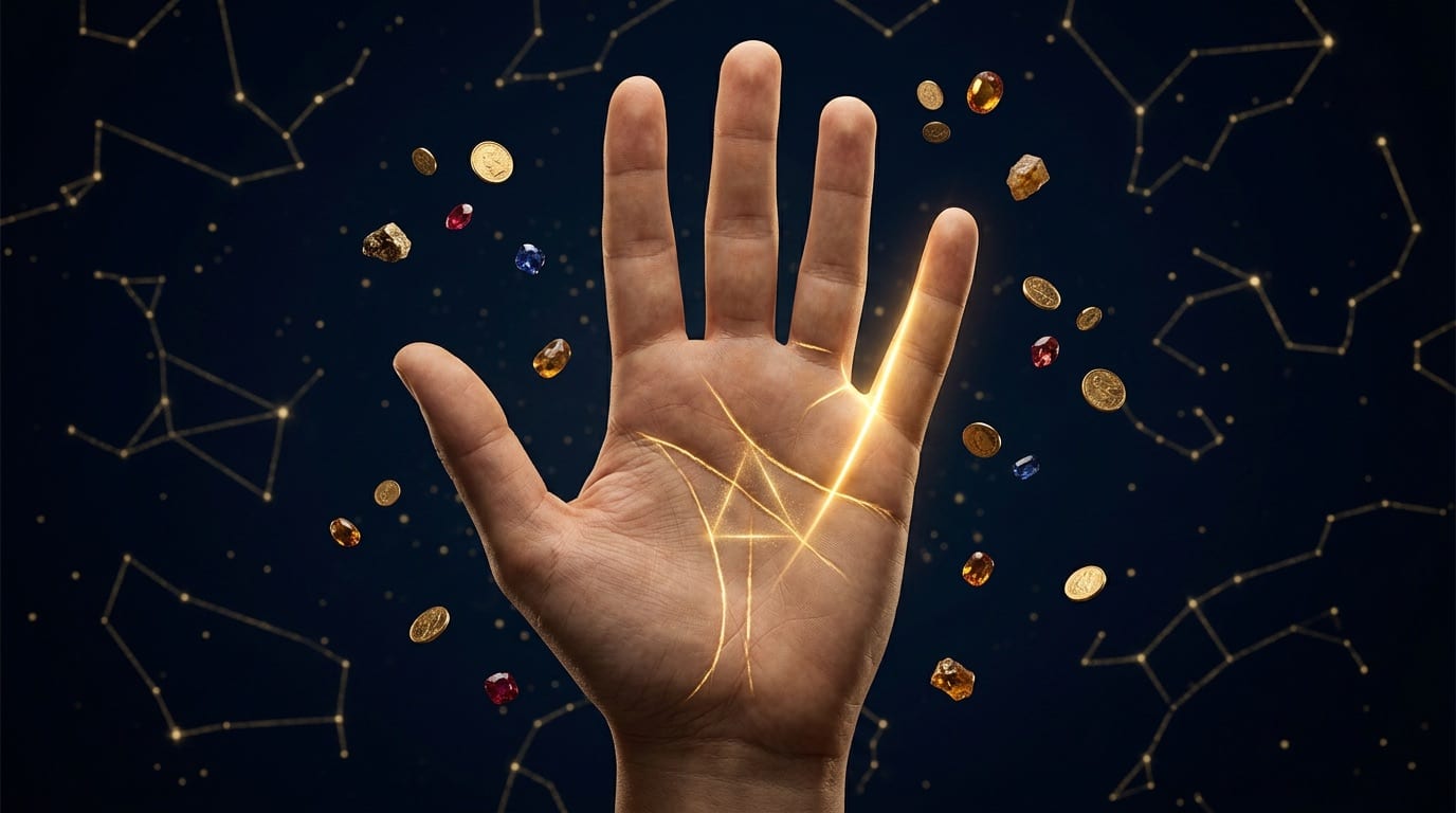 Money Line Palm Reading: Wealth Signs, Financial Strengths & Prosperity