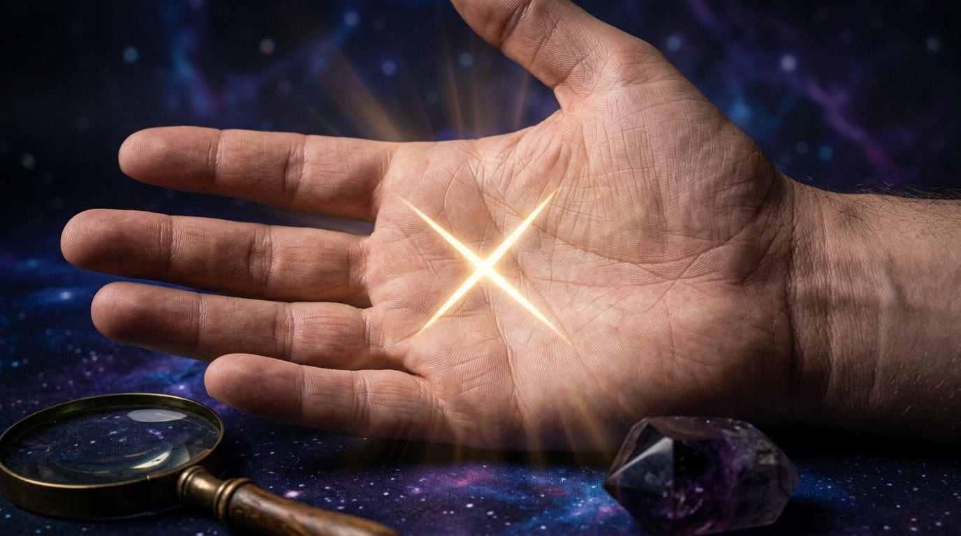 X on Palm Meaning: The Mark Between Your Head and Heart Lines